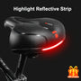 Ultra-Comfortable Bicycle Seat Cushion, Thickened and Widened for Comfort