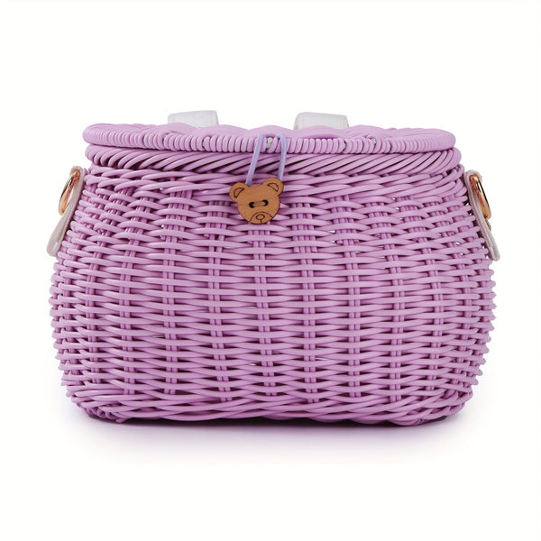 Bicycle Basket, Easy to Install for Outdoor Cycling Storage