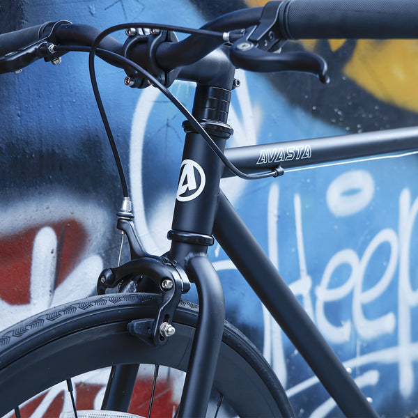AVASTA Single-Speed Fixed Gear Urban Commuter Fixie Bike Flip Flop Hub Bicycle, Multiple Colors