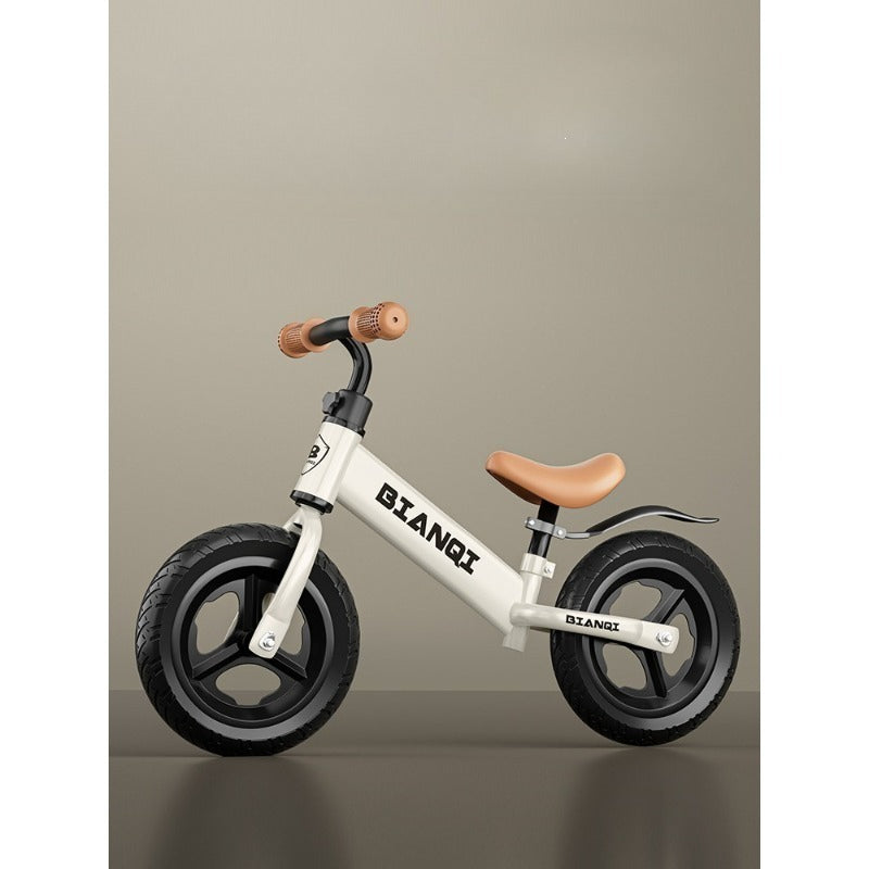 Unisex Christmas, Halloween, Easter & Birthday Gift - Playful Design Sturdy Structure Kids Balance Bike with Training Wheels