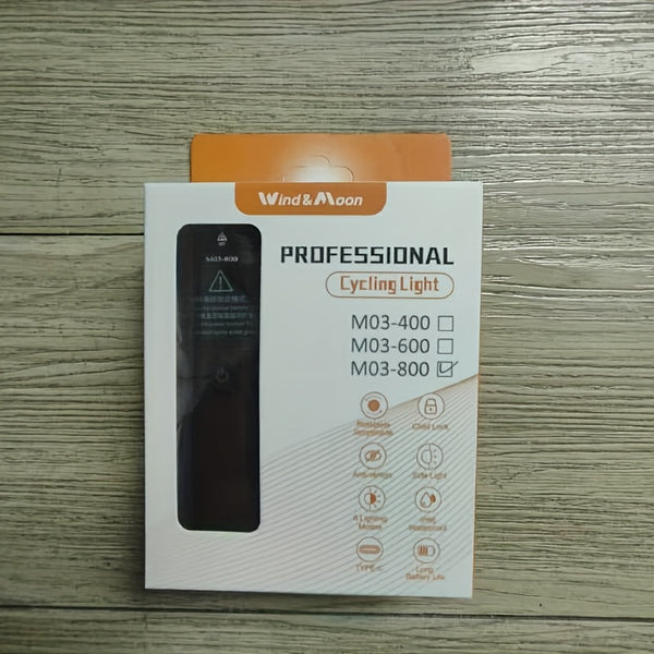 1pc Bike Suspension Light, Aluminum Alloy Frame Mounted Headlight, USB Rechargeable, Anti-Glare