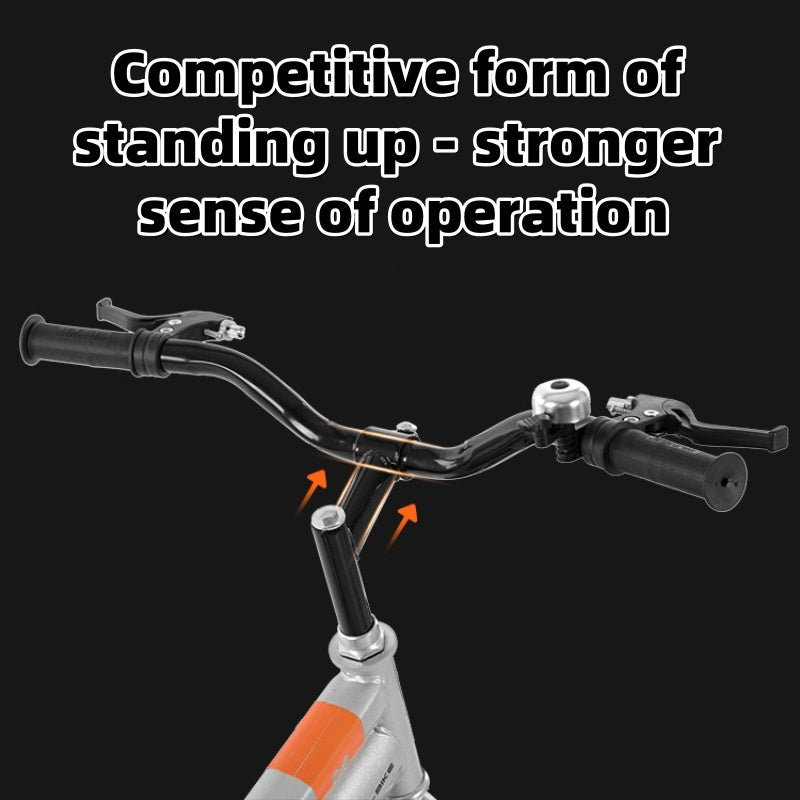 Children's Silvery Bicycle, Ideal Gift for Christmas, Thanksgiving, Halloween, Easter, Valentine's Day