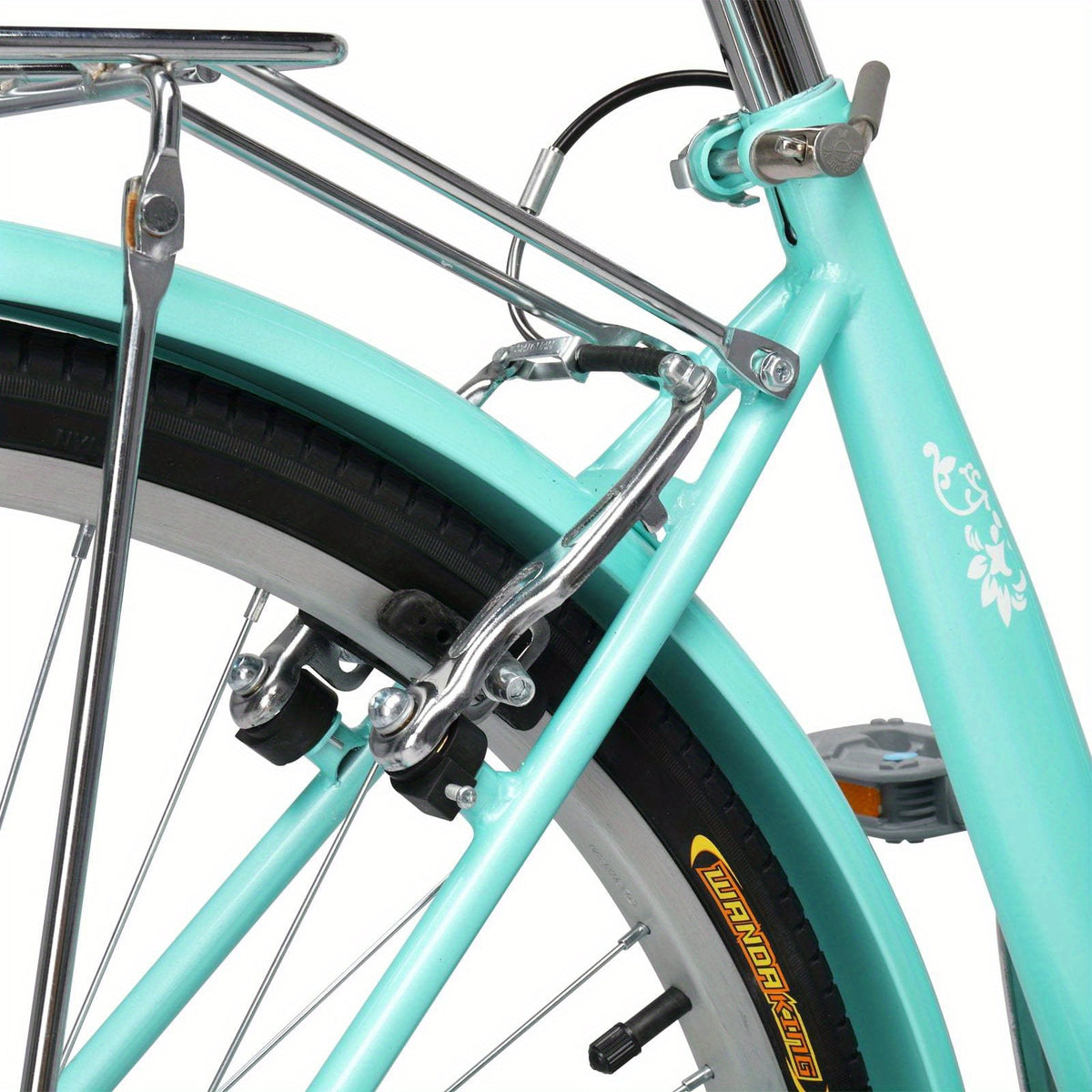 26in Urban Commuter City Bike, Shimano 7 Speed Adult Road Bicycle, City Transportation, Daily Commute