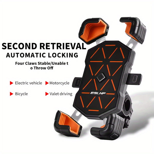 Bike Phone Holder Universal Bike Phone Holder Mount for 4.5-7.2 Inch Bicycle Motorcycles Phone Holder