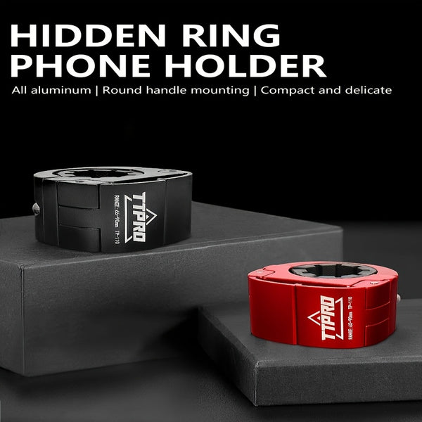 TTPRO Aluminum Phone Holder Compact All-Aluminum TTPRO Hidden Ring Phone Holder | Secure
