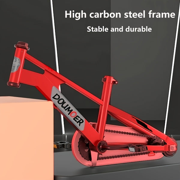 Children's Mountain Bike Scooter with Training Wheels, Ideal Gift for Christmas, Thanksgiving, Halloween