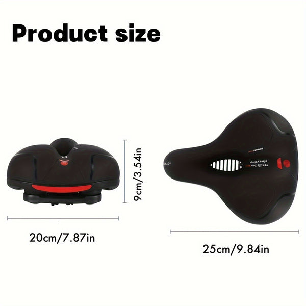 Ultra-Comfortable Bicycle Seat Cushion, Thickened and Widened for Comfort