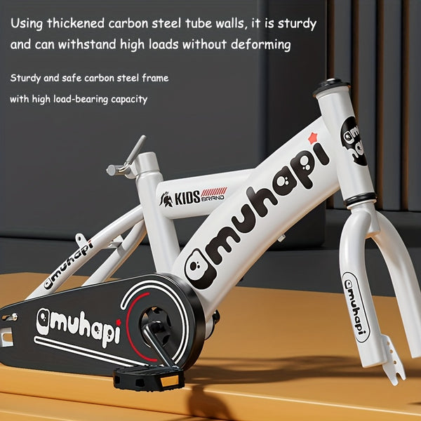 Kids Bicycle with Training Wheels - Heavy-Duty up to 110 lbs, 14-Inch Bicycle for Boys & Girls Ages 3-6