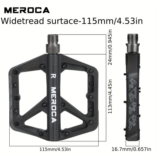 MERoca Universal Bike Pedal MERoca Mountain Road Bike Pedal