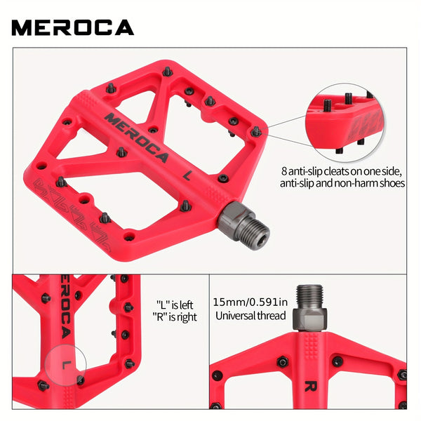 MERoca Universal Bike Pedal MERoca Mountain Road Bike Pedal
