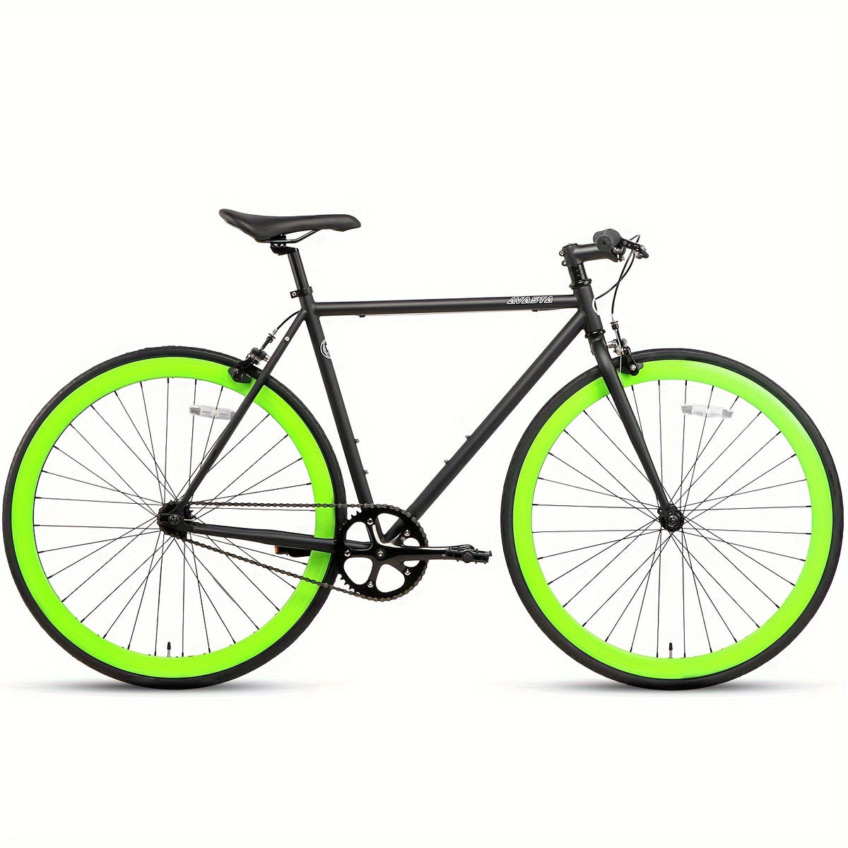 AVASTA Single-Speed Fixed Gear Urban Commuter Fixie Bike Flip Flop Hub Bicycle, Multiple Colors