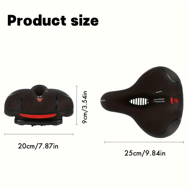 Bicycle Seat Cushion TOSUOD Ultra Soft Comfortable Bicycle Seat Cushion | Anti Hip Pain Thickening Shock-Absorbing