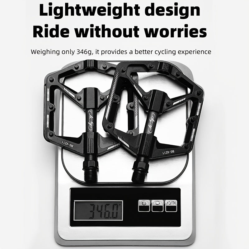 Anti-Slip Bike Pedals Anti-Slip Bike Pedals | Wide, Comfortable for Road & Mountain Bikes