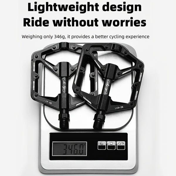Anti-Slip Bike Pedals Anti-Slip Bike Pedals | Wide, Comfortable for Road & Mountain Bikes