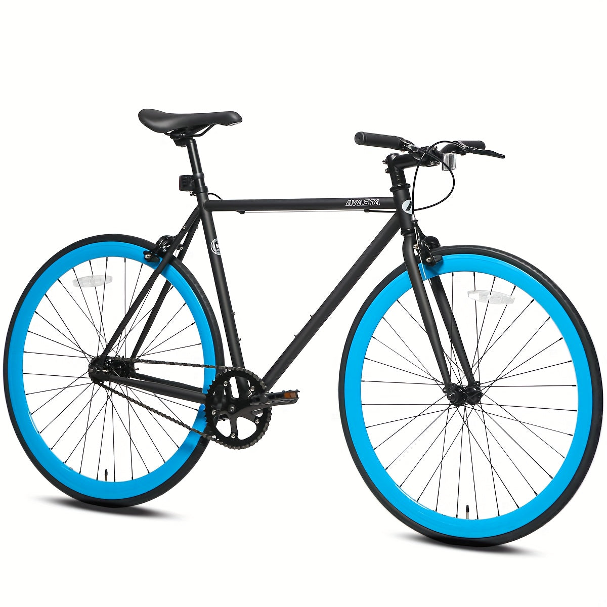 AVASTA Single-Speed Fixed Gear Urban Commuter Fixie Bike Flip Flop Hub Bicycle, Multiple Colors