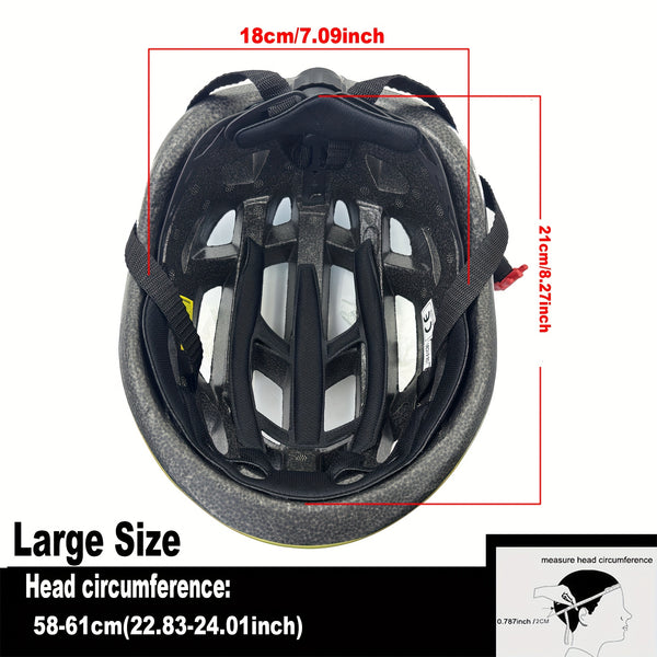 1pc ARTOROO -Adult Ultralight Bicycle Helmet, Adjustable PC Material, Multiuse for Mountain & Road Bikes