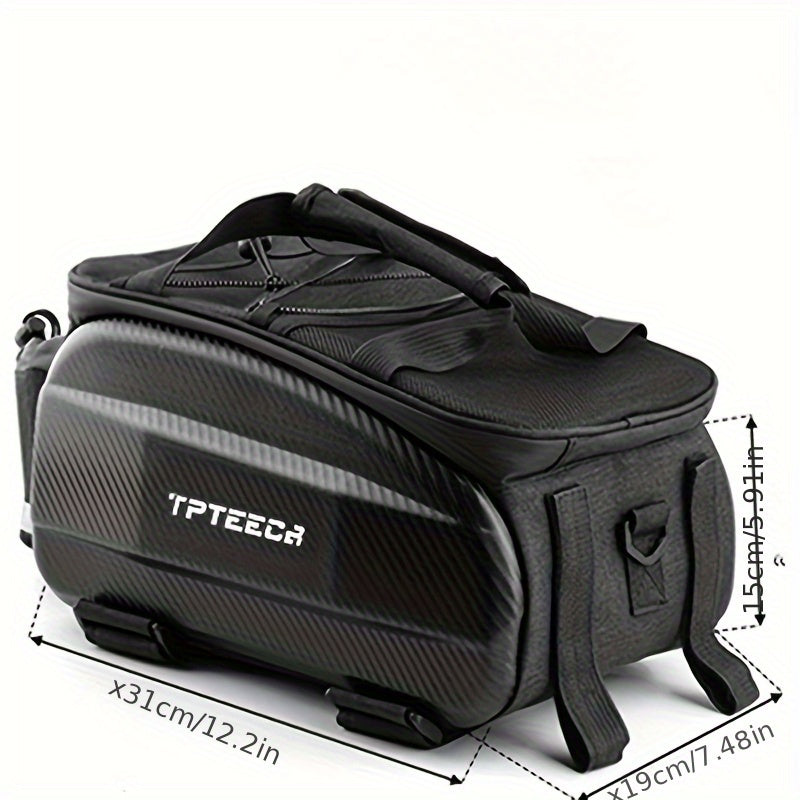 HASAGEI 9.25-Gallon Bike Backpack Cycling Commuter Bag - Large Capacity Bike Pack with Adjustable Shoulder Stra