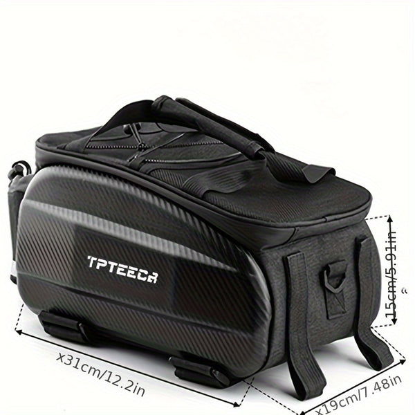 HASAGEI 9.25-Gallon Bike Backpack Cycling Commuter Bag - Large Capacity Bike Pack with Adjustable Shoulder Stra