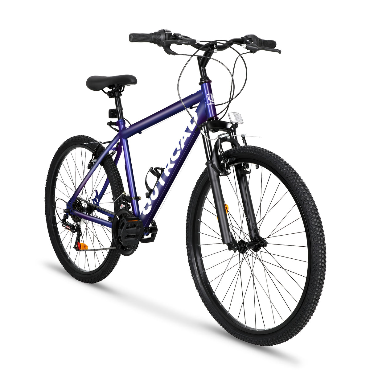 Mountain Bike, 26-inch 7-Speed Aerospace-Grade Frame, Front Suspension V-Brakes Adjustable Ergonomic Seat