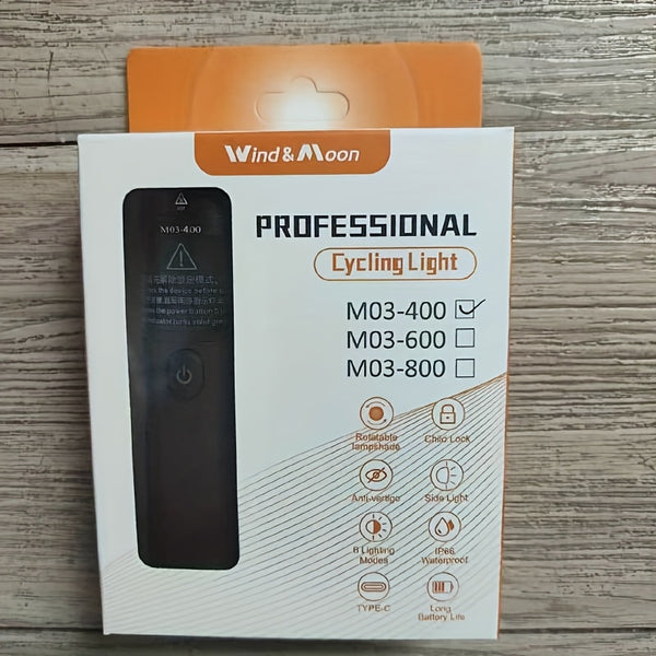 1pc Bike Suspension Light, Aluminum Alloy Frame Mounted Headlight, USB Rechargeable, Anti-Glare