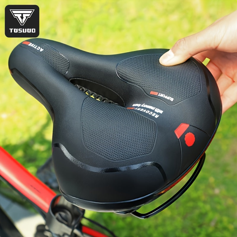 Bicycle Seat Cushion TOSUOD Ultra Soft Comfortable Bicycle Seat Cushion | Anti Hip Pain Thickening Shock-Absorbing