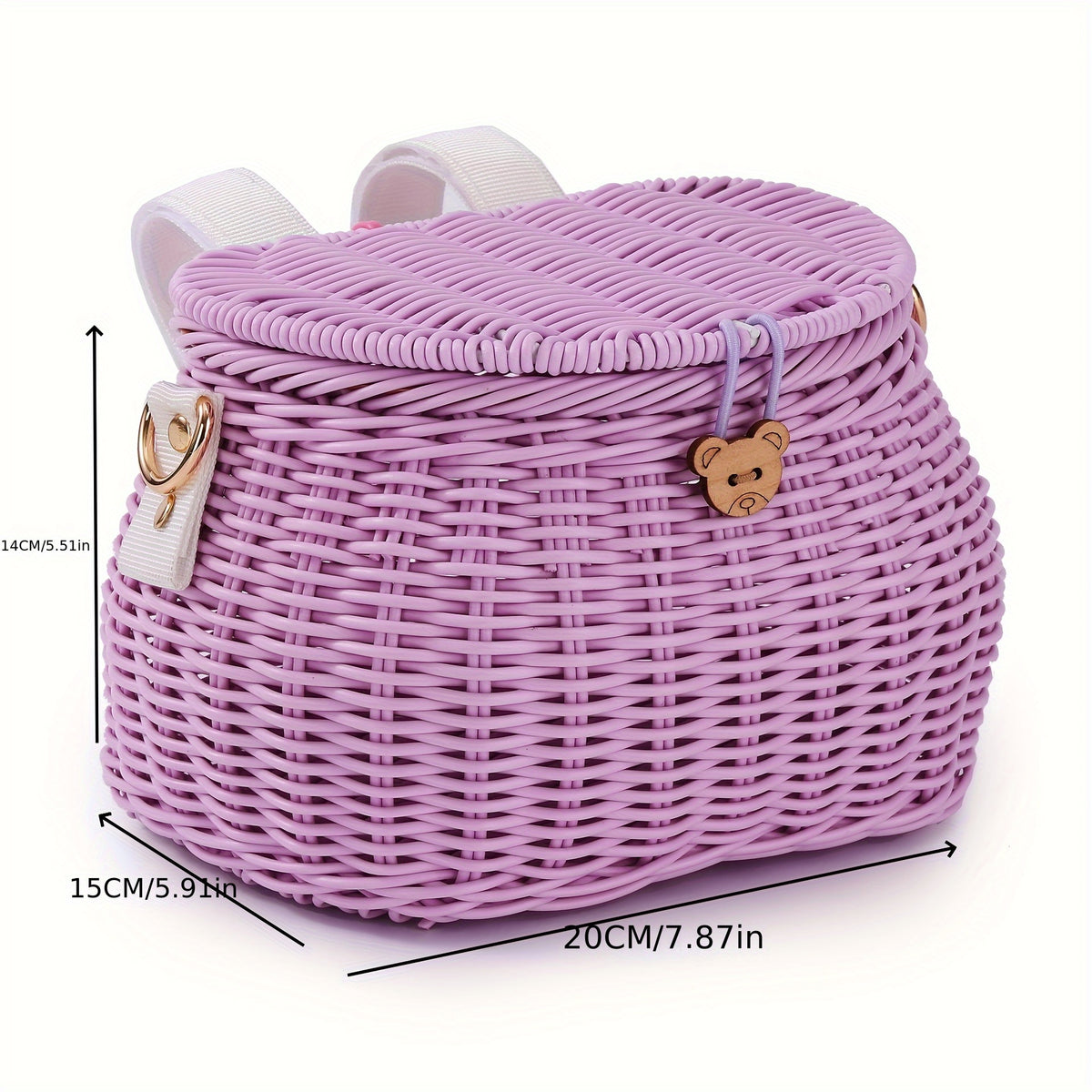 Bicycle Basket, Easy to Install for Outdoor Cycling Storage