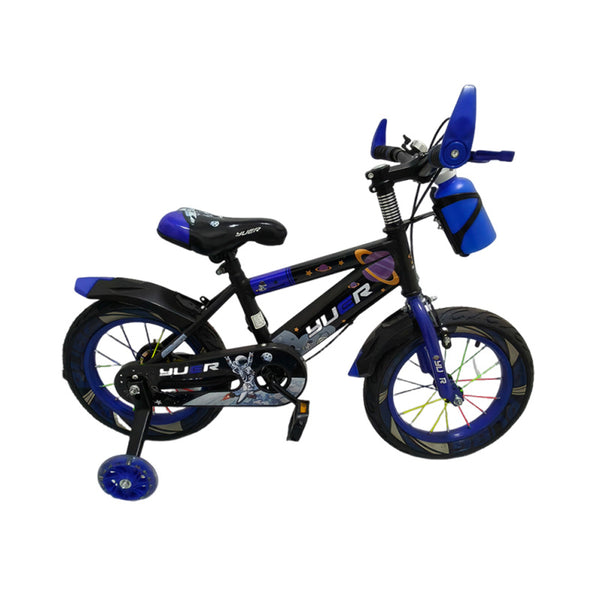 Kids' Blue Bicycle with Training Wheels - 16\