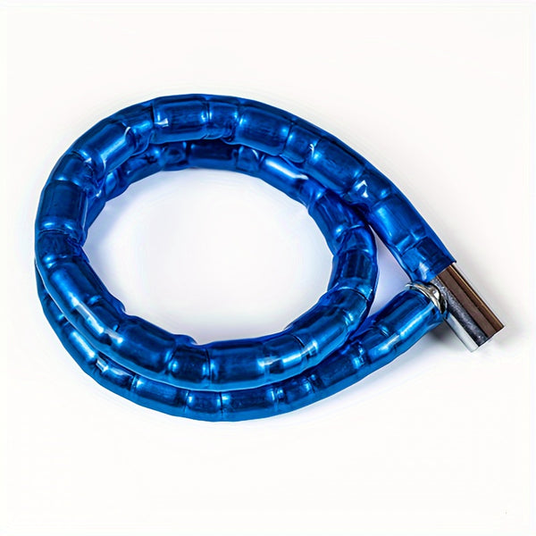 22mm x 100cm Heavy-Duty Stainless Steel Cable Lock - High-Quality PVC Coating, Versatile Anti-Theft Chain - for Bikes
