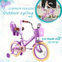 RULLY Donna Princess Girls' Bike in Deep Purple - 12\