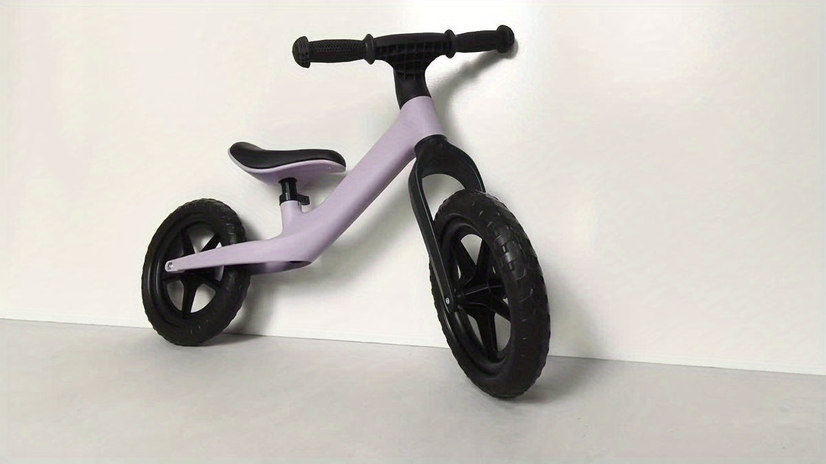 Sturdy Balance Bike for Toddlers - Racing-Style Frame with Sturdy Wheels, No Battery Needed