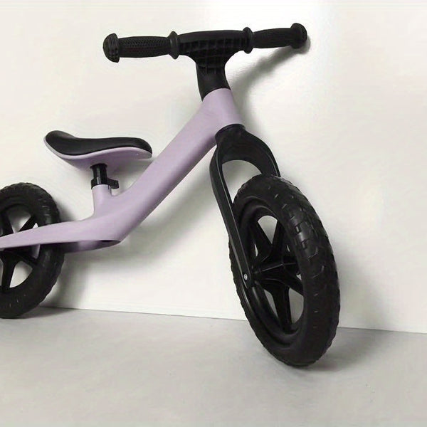 Sturdy Balance Bike for Toddlers - Racing-Style Frame with Sturdy Wheels, No Battery Needed