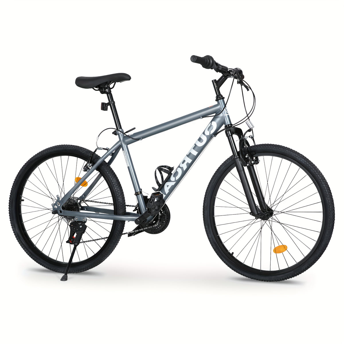 Mountain Bike, 26-inch 7-Speed Aerospace-Grade Frame, Front Suspension V-Brakes Adjustable Ergonomic Seat