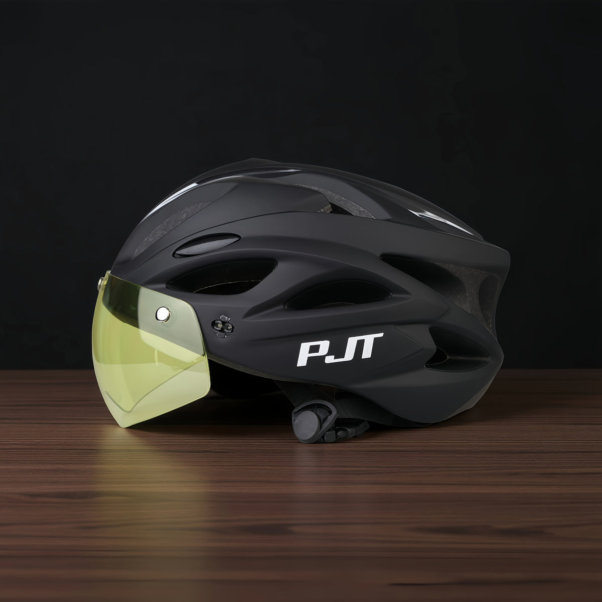 PJT Adult Magnetic 4-in-1 Lightweight Bike Helmet with Detachable Visor and Sun Visor