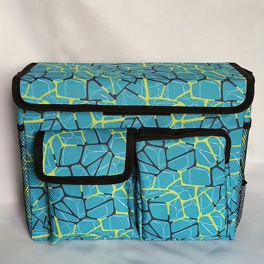 Adjustable Multi-Compartment Front Basket for Electric Bikes