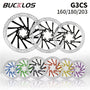 BUCKLOS G3 Bicycle Brake Rotors, 2pcs, 160\u002F180\u002F203mm, Stainless Steel, MTB Disc Brakes