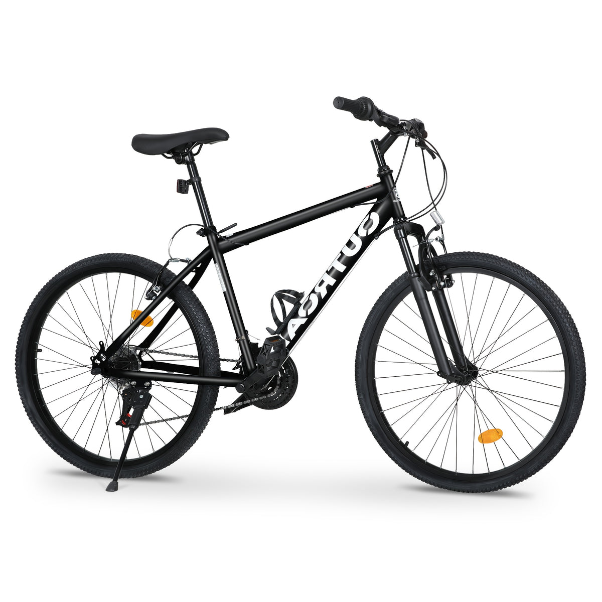 Mountain Bike, 26-inch 7-Speed Aerospace-Grade Frame, Front Suspension V-Brakes Adjustable Ergonomic Seat