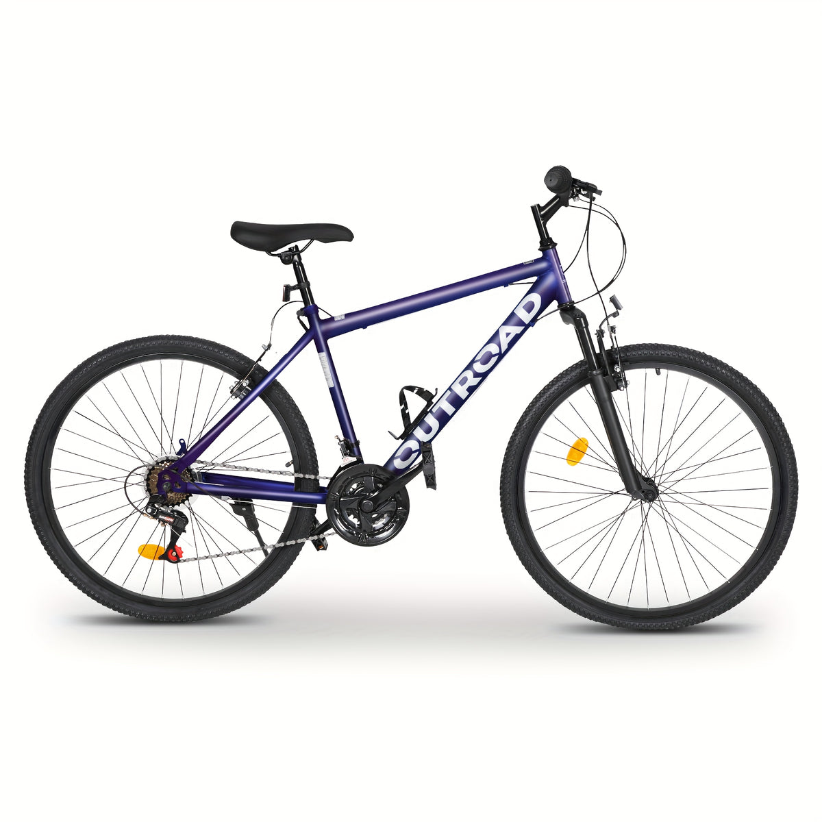 Mountain Bike, 26-inch 7-Speed Aerospace-Grade Frame, Front Suspension V-Brakes Adjustable Ergonomic Seat