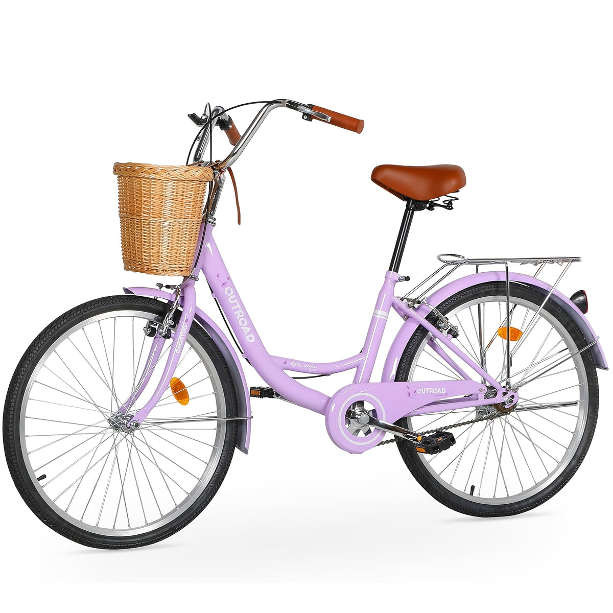 24\u002F26- Inch Beach Cruiser Bike For Women, Commute Bike With Adjustable Seat