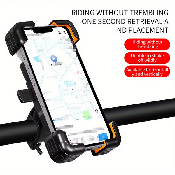 Bike Phone Holder Universal Bike Phone Holder Mount for 4.5-7.2 Inch Bicycle Motorcycles Phone Holder