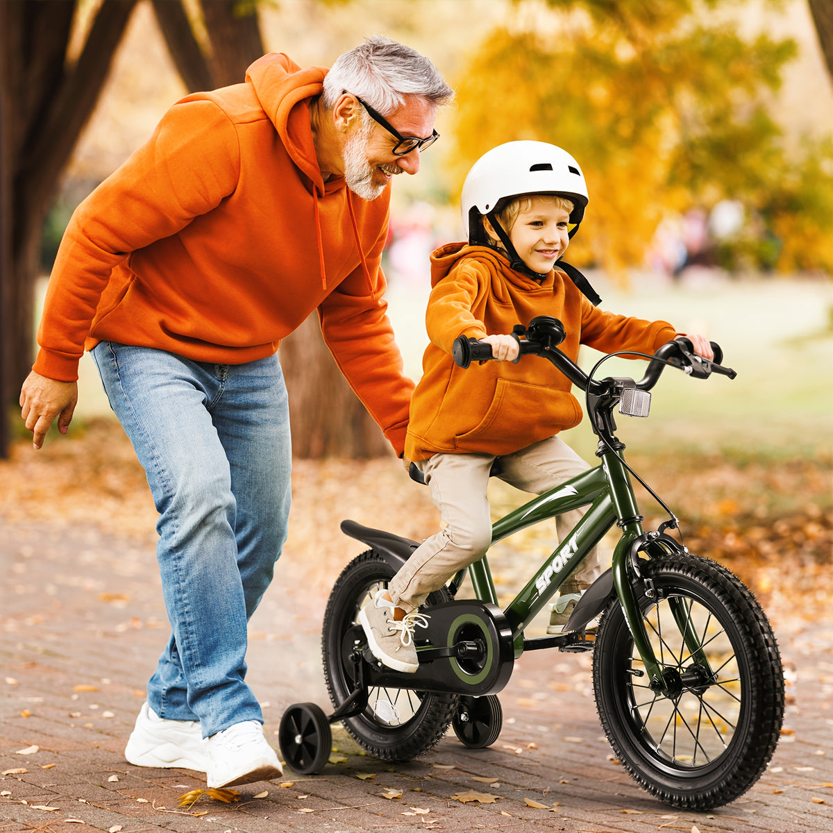 14 Inch Kids Bike Kid's Bike for Boys Girls Ages 3-6 Kids