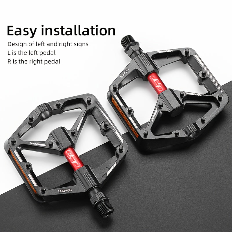 Anti-Slip Bike Pedals Anti-Slip Bike Pedals | Wide, Comfortable for Road & Mountain Bikes