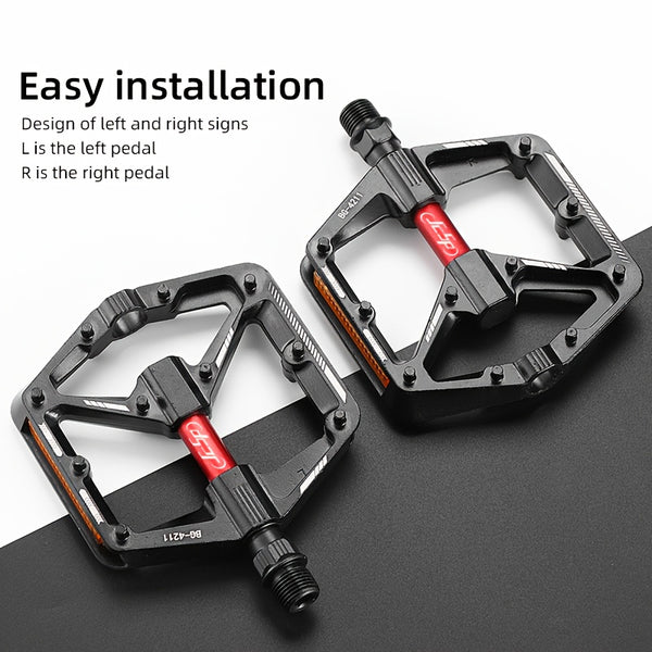 Anti-Slip Bike Pedals Anti-Slip Bike Pedals | Wide, Comfortable for Road & Mountain Bikes