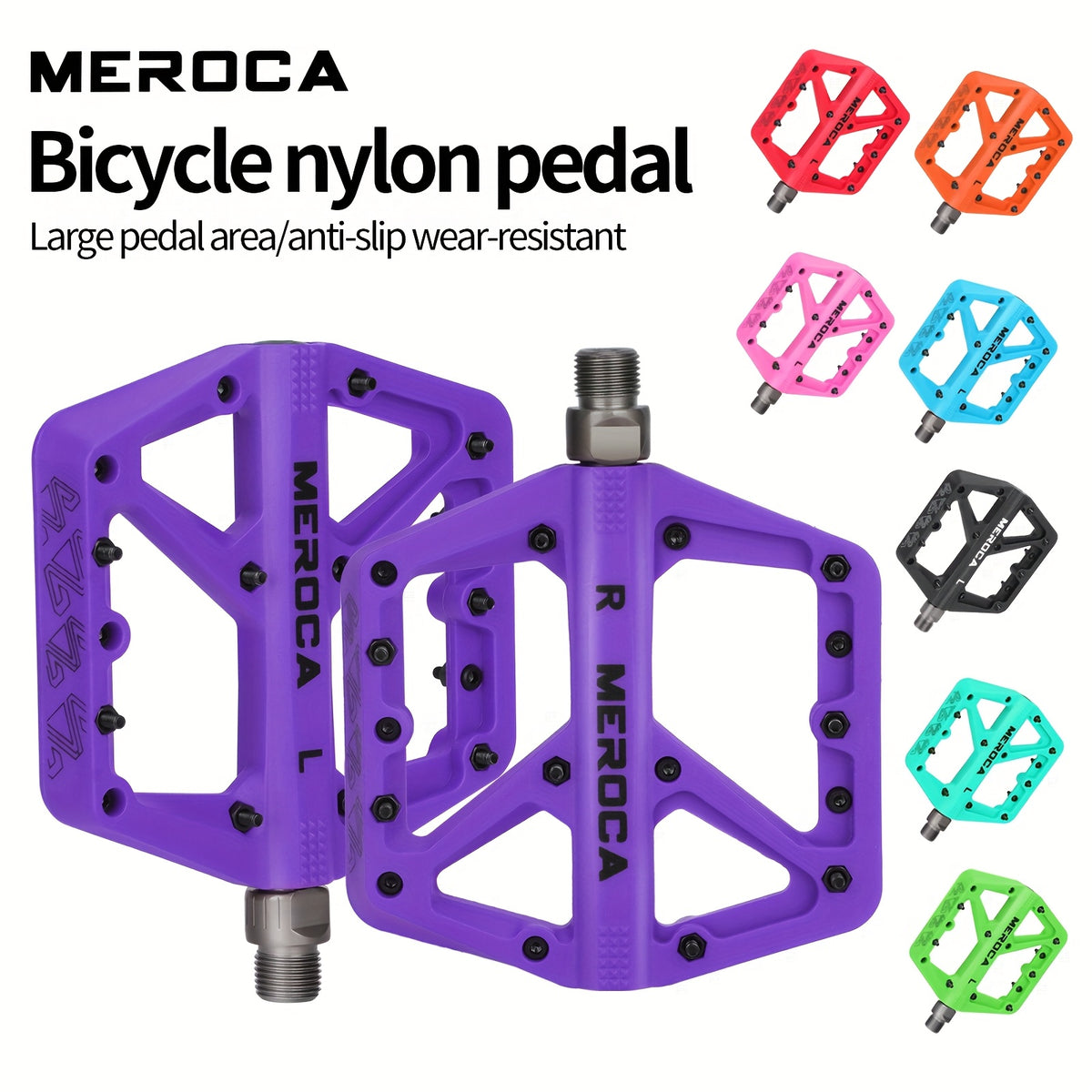 MERoca Universal Bike Pedal MERoca Mountain Road Bike Pedal