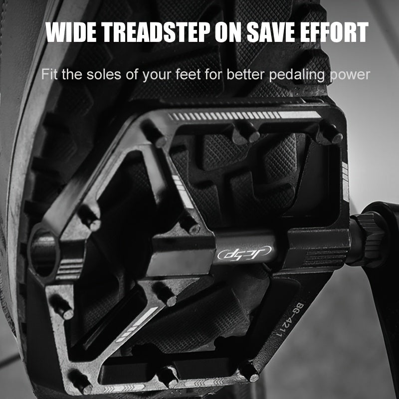 Anti-Slip Bike Pedals Anti-Slip Bike Pedals | Wide, Comfortable for Road & Mountain Bikes