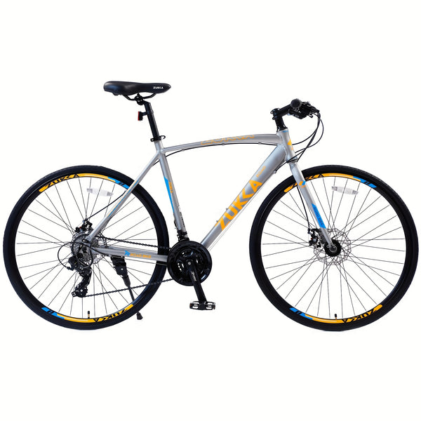 700C Road Bike, 3 X 8\u002F24 Speeds Bicycle, Flat Handle Bar, Aluminium Alloy Frame, Disc Brake, Racing Bicycle