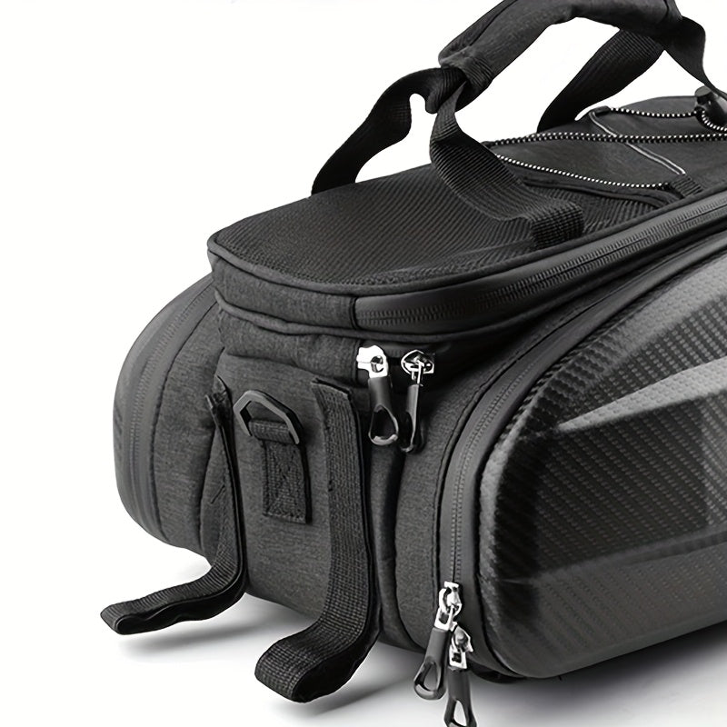 HASAGEI 9.25-Gallon Bike Backpack Cycling Commuter Bag - Large Capacity Bike Pack with Adjustable Shoulder Stra