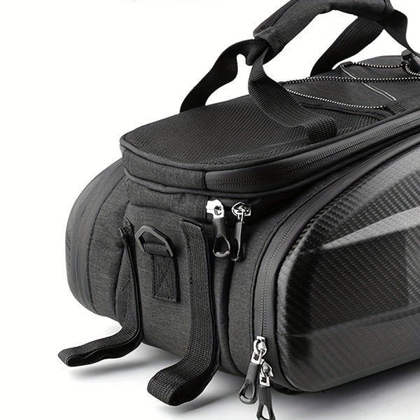 HASAGEI 9.25-Gallon Bike Backpack Cycling Commuter Bag - Large Capacity Bike Pack with Adjustable Shoulder Stra