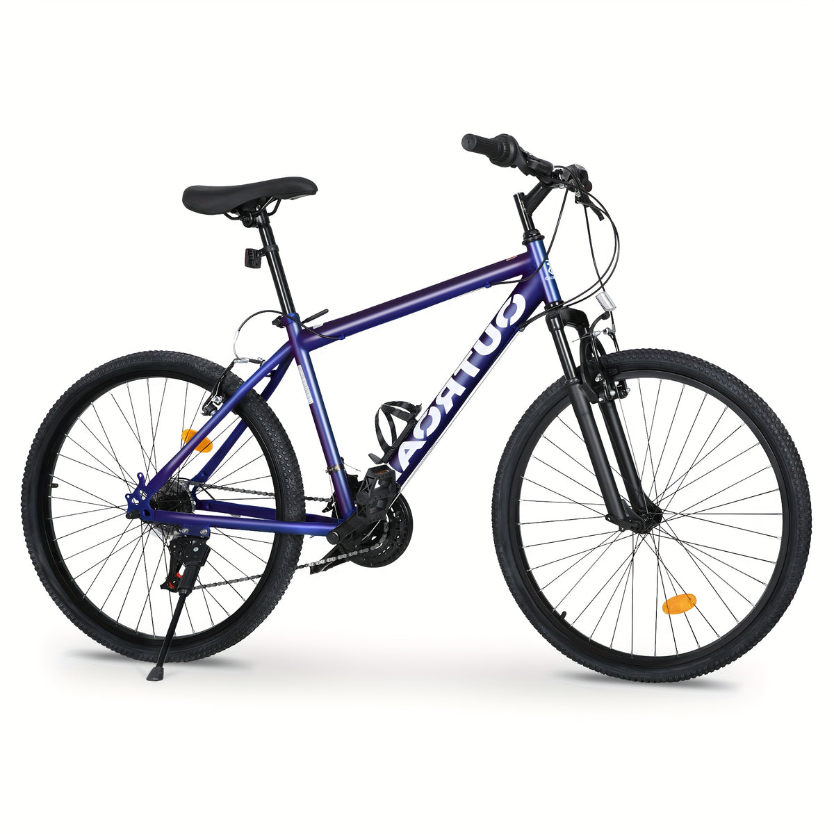 Mountain Bike, 26-inch 7-Speed Aerospace-Grade Frame, Front Suspension V-Brakes Adjustable Ergonomic Seat