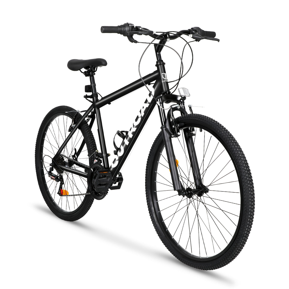 Hardtail Mountian Bikes With 7 Speeds Drivetrain For Adult\u002FYouth, 26 Inch Mens Womens MTB With Widened Frame