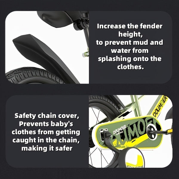 New Kids Bike, Children's Mountain Bike Road Bike, Single Bicycle, Pedal Bike